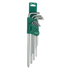 Jonnesway H12S110S Набор ключей торцевых TORX® удлиненных Т9-50, 10 предметов 48067