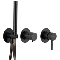 Remer X97D2PWBCFP Смеситель для душа Remer X Style X97D2PWBCFP, черный брашированный хром фото