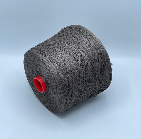 Бобинная пряжа, Frescolino, 500м, 100%Лен, Коричневая патина, 39813