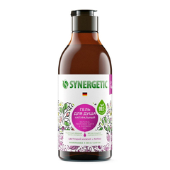 Гель для душа Synergetic Цветущий инжир и лотос, 380мл