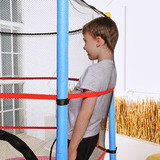Батут детский DFC SMRKIDS 55" с сеткой, PINK фото №17