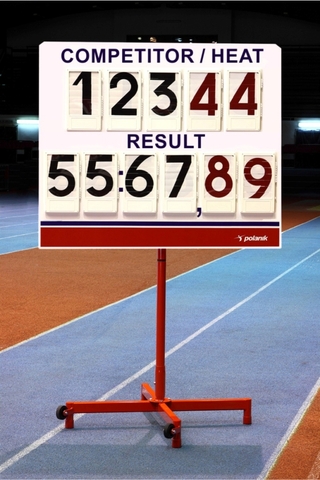 Стенд таблицы резльтатов Polanik T11-18-S0558
