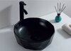 BelBagno BB1409H301 Раковина керамическая накладная, 41x41, цвет: чёрный