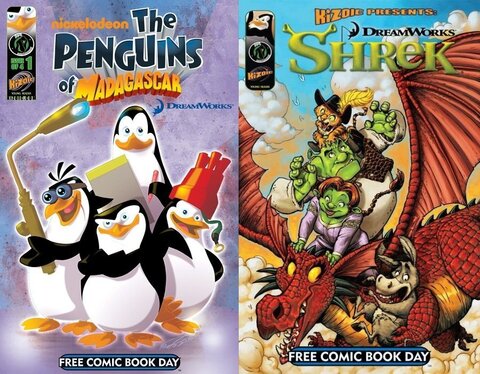 Shrek / The Penguins of Madagascar: Free Comic Book Day