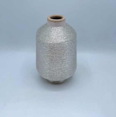 Kyototex (пр.Япония),art-Abigail-Pedy 450м / 100 гр. 14% Металлик (Люрекс). 73%Вискоза. 13% Японская бумага , цвет-Серый(1), арт.28283