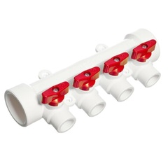 Коллектор TEBO TR-TB 40х20х4 вых. красн.
