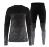 Craft Wool Comfort 2.0 комплект термобелья женский черный - 3