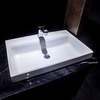 TOTO MH LW1615CB#XW Раковина 500x460x167(70)мм, полувстраиваемая, с 1 отв.под смеситель, с переливом, CeFiONtect, цвет: белый