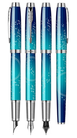 Ручка перьевая Parker IM Last Frontier SE 2021, F316, Submerge, F (2152859)