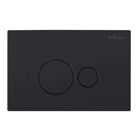 BelBagno BB084NERO Кнопка смыва, цвет: чёрный