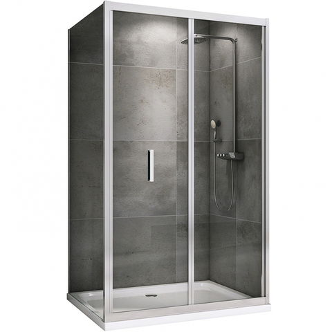 Abber Sonnenstrand AG07090-S75 Душевой уголок, 90x75x195, цвет: хром
