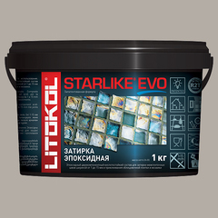 Затирка швов эпоксидная Litokol Starlike Evo S.210 Greige, 1 кг