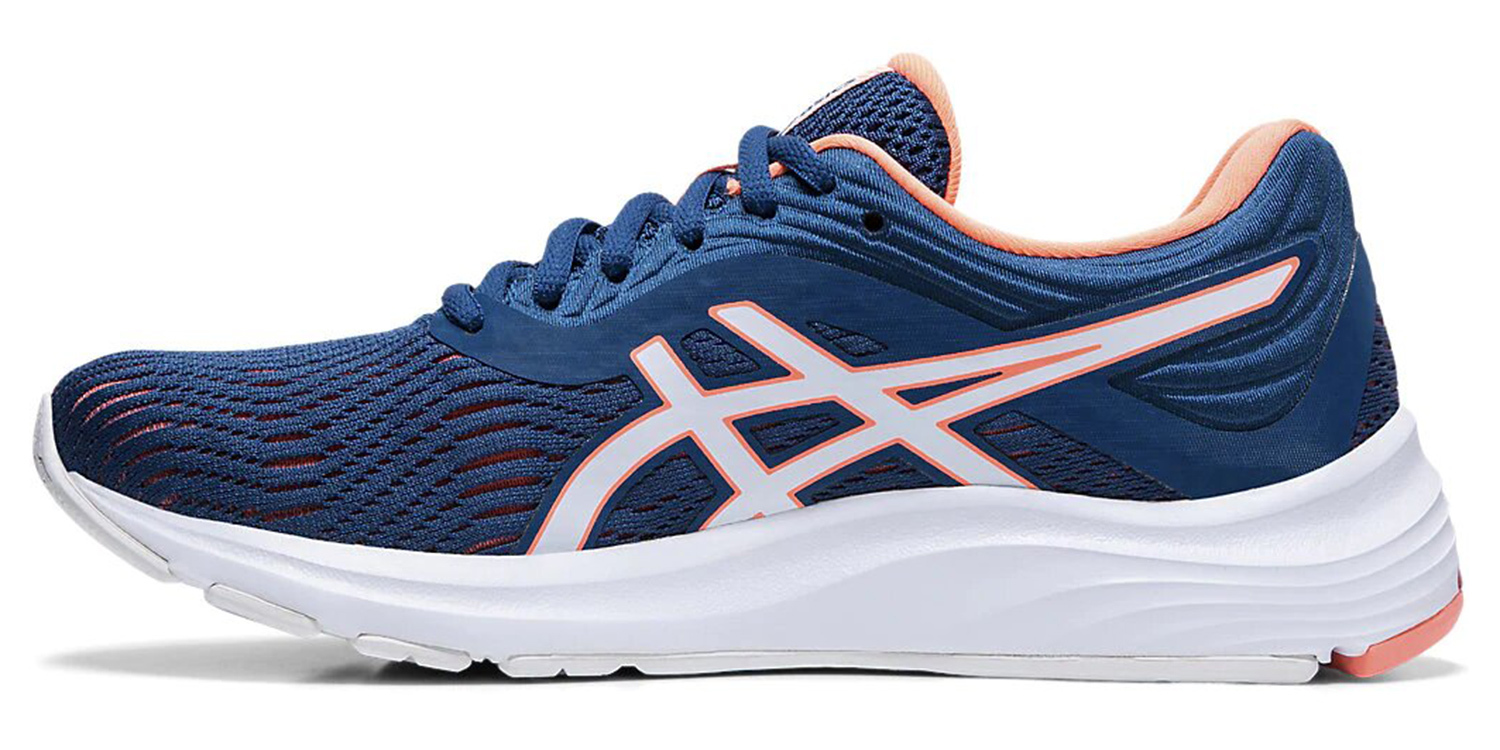 Asics Gel Pulse 11 кроссовки для бега женские синие-коралловые - 5