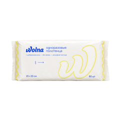 Одноразовые полотенца с алоэ Wolna