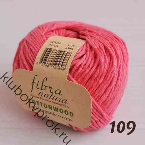 FIBRANATURA COTTONWOOD 41109, Темный розовый