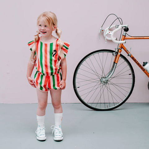 Комбинезон от Sproet & Sprout (Модель Terry Stripe Print)