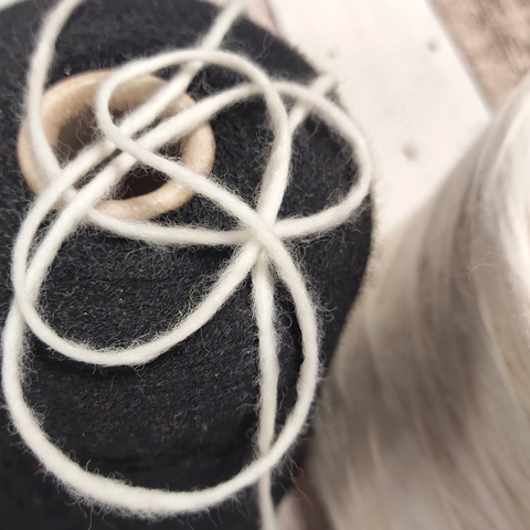 Фасонный меринос PECCI FILATI / FIRST WOOL MELANGE 220 белый натуральный