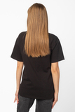 Футболка для беременных и кормящих 12549 черный принт дракон