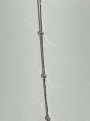 Снейк с шариками (цепь из серебра).