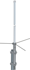 Базовая вертикальная колинеарная антенна VHF диапазона SIRIO GPF 22 N 2x5/8, 135-175МГц, 3.23м, 200Вт, 3.8dBd, 5.95dBi (тубус 3.2м)