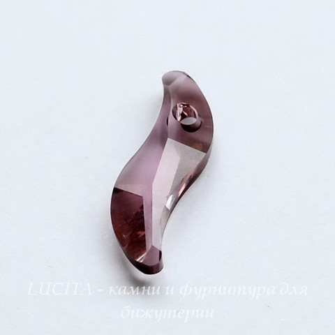 6525 Подвеска Сваровски Wave Crystal Antique Pink (19 мм) ()