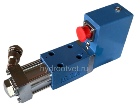 Фото MOOG D633 аналог - SFZ141 - Сервоклапан Ду6 прямого управления типа прямой электропривод с Z = прямое управление сервозолотником, притычная поверхность по ISO 4401-03 (аналог Duplomatic DXJ3). Со встроенной электроникой