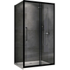 Abber Schwarzer Diamant AG30100BH-S80B Душевой уголок, 100x80x195, цвет: чёрный