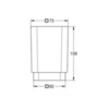 GROHE Selection Cube 40783000 Стакан