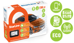 Автосигнализация StarLine E96 v2 BT ECO 2CAN+4LIN 2SIM GSM