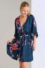 Утренний халат LISCA AMARYLLIS 023452 | Сине-зеленый