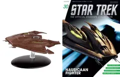 Star Trek Starship Collection #30 Nausicaan Fighter (Б/У)