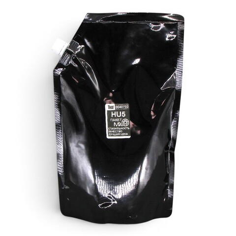 Тонер черный MAK© HU5.1kg упаковка ПАКЕТ 1кг. Размер коробки 20 шт. - 35,5см*54см*29,5см - купить в компании MAKtorg