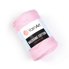 Пряжа YarnArt Macrame Cotton, Бледно розовый