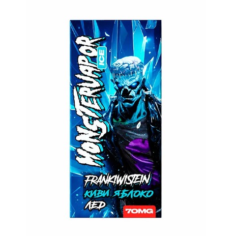 Жидкость MONSTERVAPOR ICE Salt 2% ULTRA 70mg 30 ml - Киви Яблоко