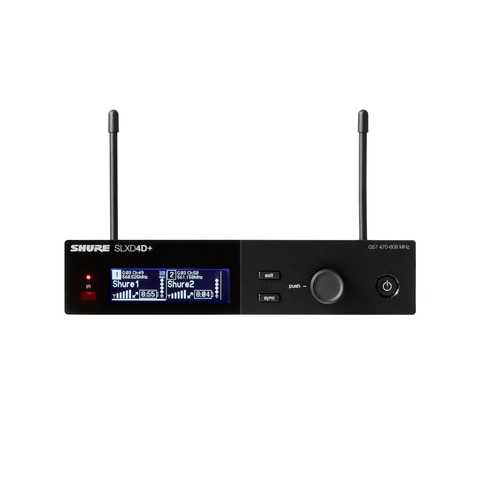 Цифровой двухканальный приёмник SLXD4D Shure SLXD4DE=-H56