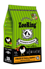 ZooRing STERILIZED CAT CHICKEN&LINGONBERRY Цыплёнок с брусникой 10кг