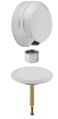 Geberit 150.425.21.1 Накладная панель слива-перелива с наполнением фото
