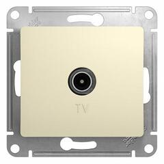 РОЗЕТКА TV  оконечная 1DB, механизм, БЕЖЕВЫЙ  GSL000291
