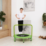 Батут с поручнем DFC JUMPFIT 36'' зеленый фото №10
