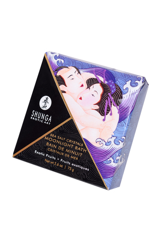 Соль Мёртвого моря Shunga Moonlight Bath Экзотические фрукты с лечебными свойствами, 75 гр.