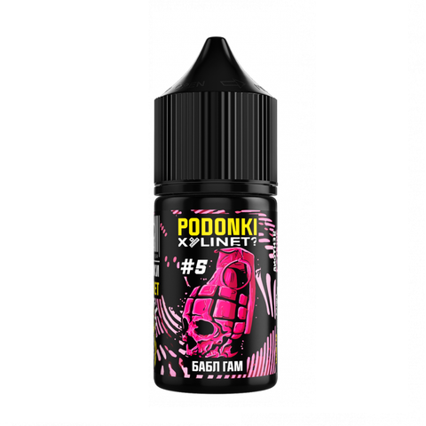 Жидкость PODONKI - X*LINET salt 2% 30 ml - Бабл Гам