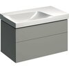 Geberit Xeno2 500.515.00.1 Тумба под раковину, 88x53x46.2см, Серый / Матовое покрытие