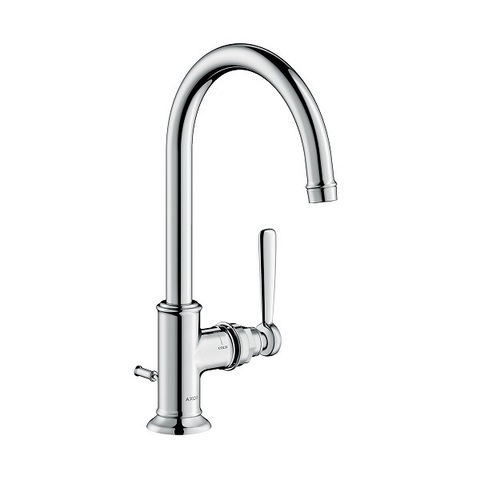 Axor Montreux 16517000 Смеситель для раковины с высоким изливом с донным клапаном