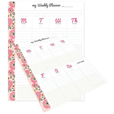 Отрывной блок-еженедельник My Happy Place Composition Planner Pad - 19х24,6 см