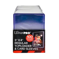 Ultra Pro - Жесткие прозрачные протекторы (toploader) - упаковка из 100 штук