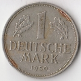 K7453, 1950, Германия, 1 марка D K7453, 1950, Германия, 1 марка D