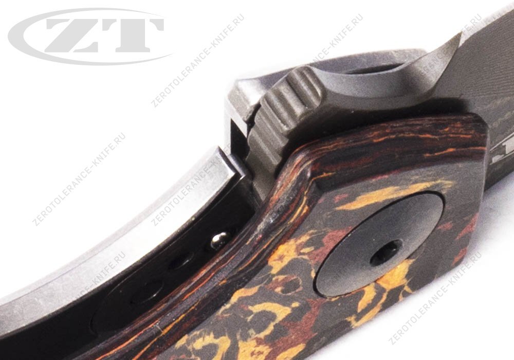 Нож Zero Tolerance 0450CFDAMS Small Sinkevich Damascus - фотография 