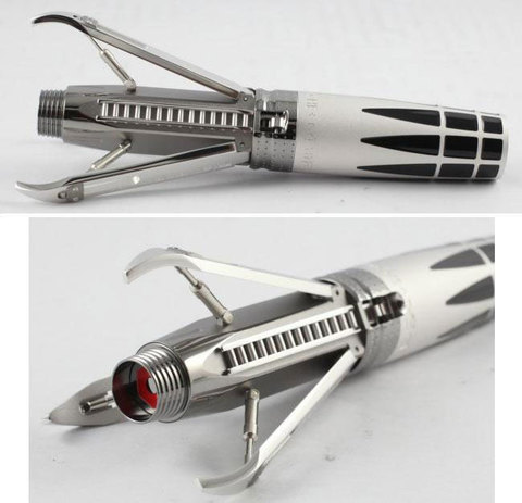 Ручка-роллер Caran d'Ache Astrograph Sandblasted Matt Rhodium Limited Edition (1665.481)