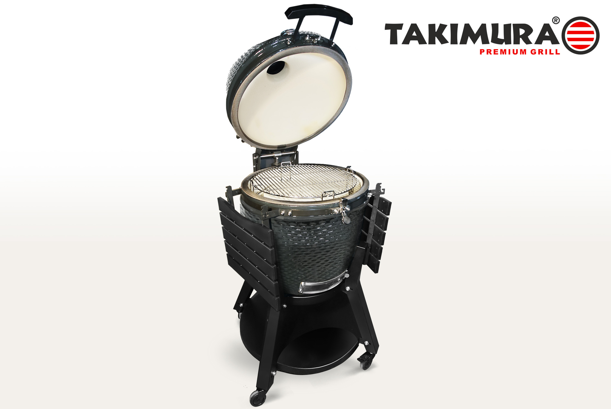 Керамический гриль Takimura 24 дюйма (графит) Артикул: TM24GR Фото №11
