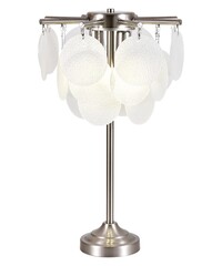 Настольная лампа Mirastyle CF-5557/2T Nickel